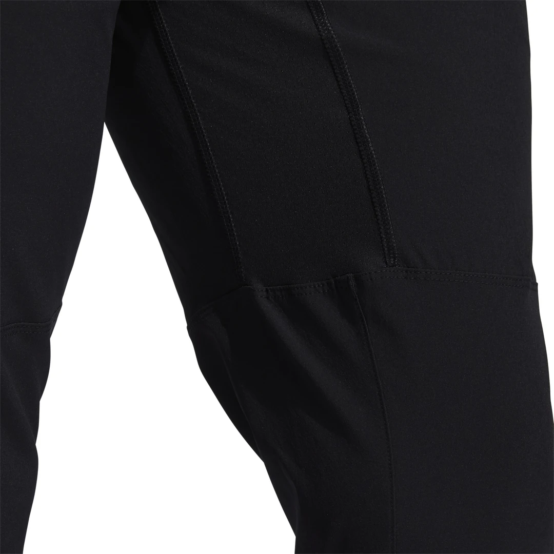 Adidas Men's AeroReady Woven 3 Stripes Pants (Black/White) 6 Adidas Men's AeroReady Woven 3 Stripes Pants (Black/White) - Image 6