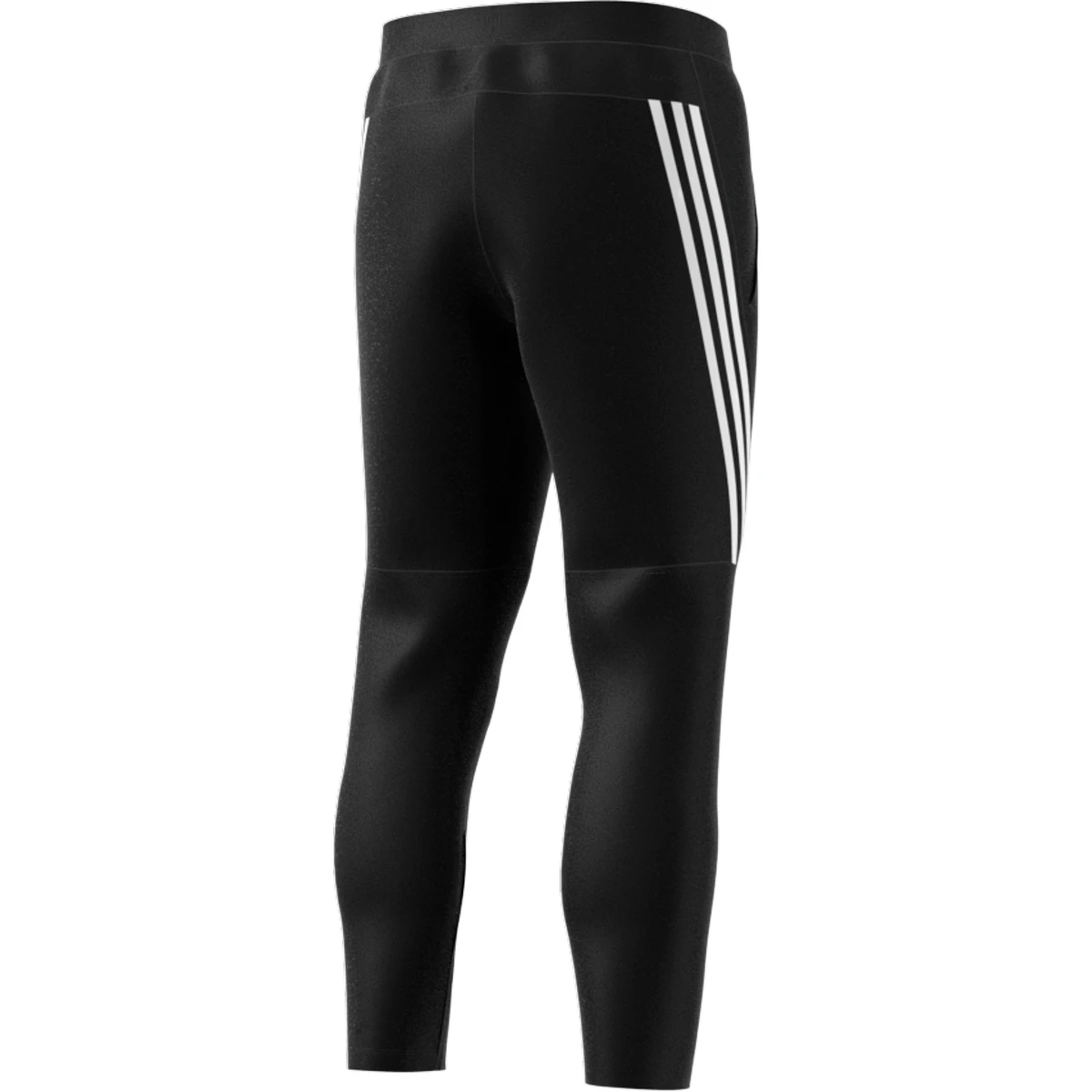 Adidas Men's AeroReady Woven 3 Stripes Pants (Black/White) 8 Adidas Men's AeroReady Woven 3 Stripes Pants (Black/White) - Image 8
