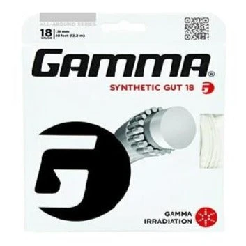 Gamma Synthetic Gut 18/1.18 Tennis String (White) 2 Gamma Synthetic Gut 18/1.18 Tennis String (White) - Image 2