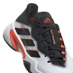 Adidas Barricade Men's Tennis Shoe -RacquetGuys Sales GW2964 8 FOOTWEAR Photography DetailView1 white