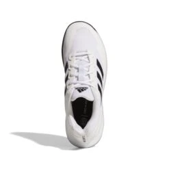 Adidas GameCourt 2 Men's Tennis Shoe (White/Black) -RacquetGuys Sales GW2991 3 FOOTWEAR Photography TopPortraitView white