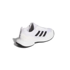Adidas GameCourt 2 Men's Tennis Shoe (White/Black) -RacquetGuys Sales GW2991 7 FOOTWEAR Photography BackLateralTopView white