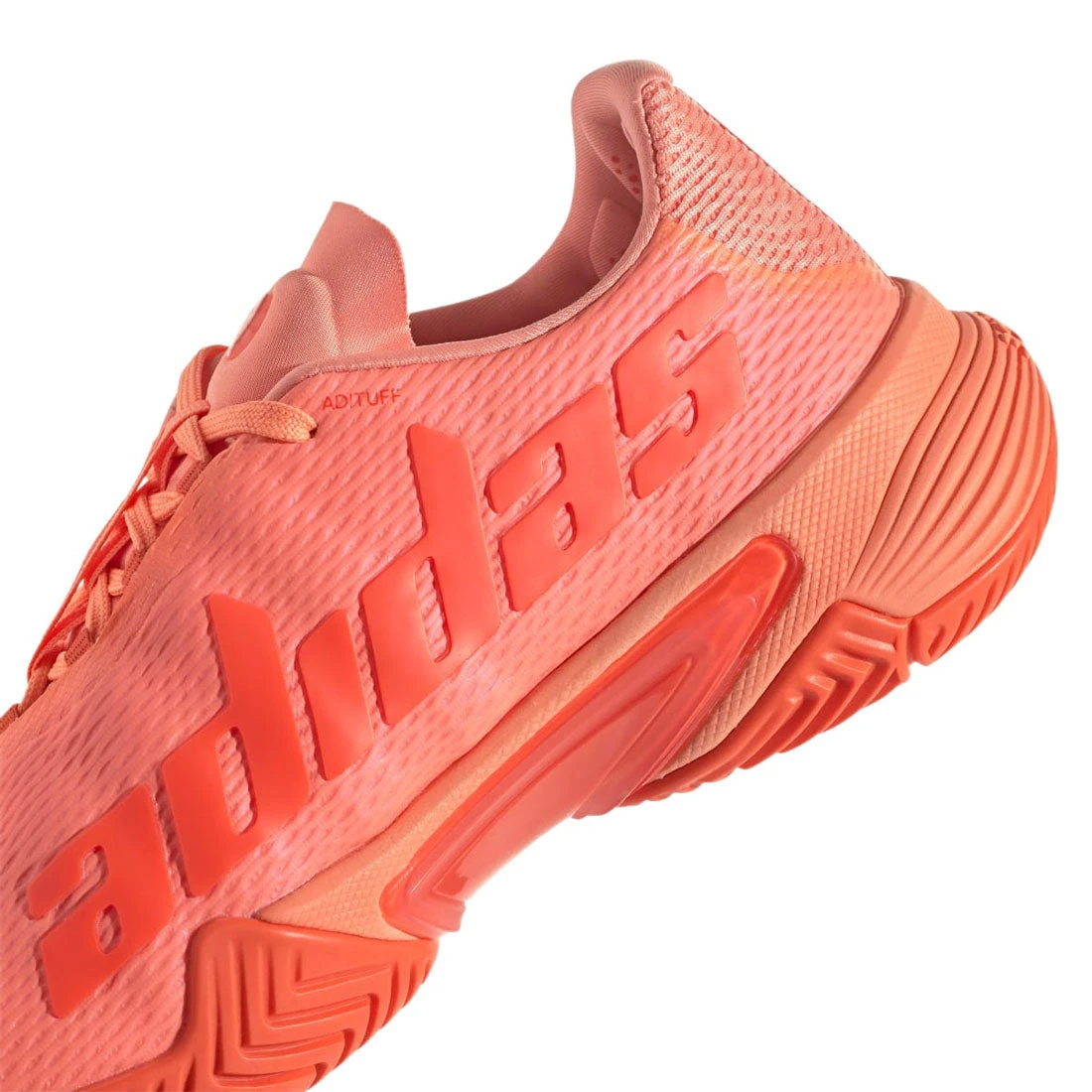 Adidas Barricade Women's Tennis Shoe (Beam Orange) 3 Adidas Barricade Women's Tennis Shoe (Beam Orange) - Image 3