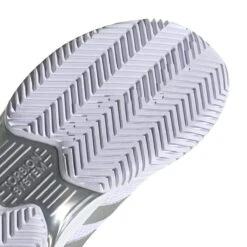 Adidas CourtJam Control Women's Tennis Shoe (White/Silver) -RacquetGuys Sales GY1334 10 FOOTWEAR Photography DetailView3 white
