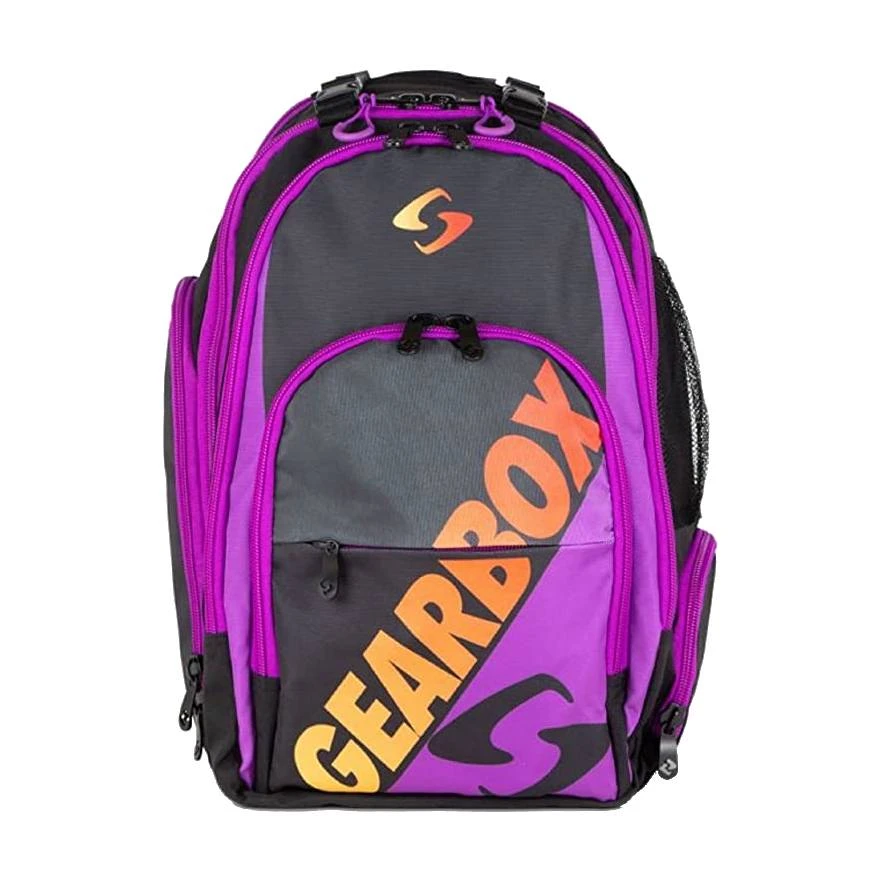 Gearbox Backpack - Court (Purple Accent With Red/Yellow Gradient) 2 Gearbox Backpack - Court (Purple Accent With Red/Yellow Gradient) - Image 2