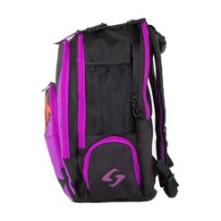 Gearbox Backpack - Court (Purple Accent With Red/Yellow Gradient) 12 Gearbox Backpack - Court (Purple Accent With Red/Yellow Gradient) -RacquetGuys Sales GearboxCourtBackpack5
