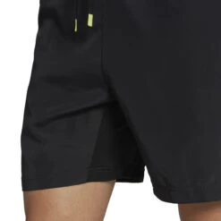 Adidas Men's Paris Heat.Rdy 7-Inch Shorts (Black) 13 Adidas Men's Paris Heat.Rdy 7-Inch Shorts (Black) -RacquetGuys Sales HG4203 8 APPAREL OnModel DetailView2 white