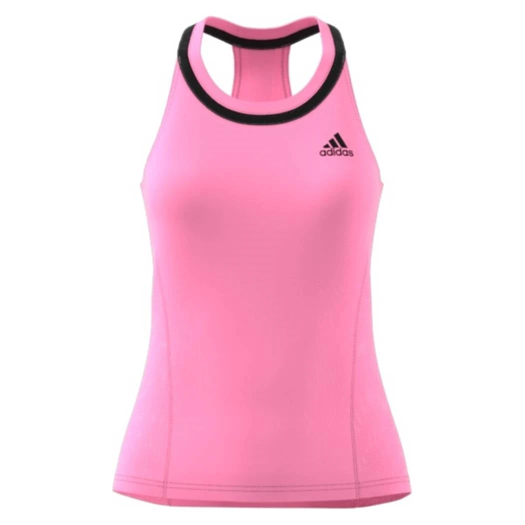 Adidas Women's Club Crew Tank Top (Beam Pink) 2 Adidas Women's Club Crew Tank Top (Beam Pink) - Image 2