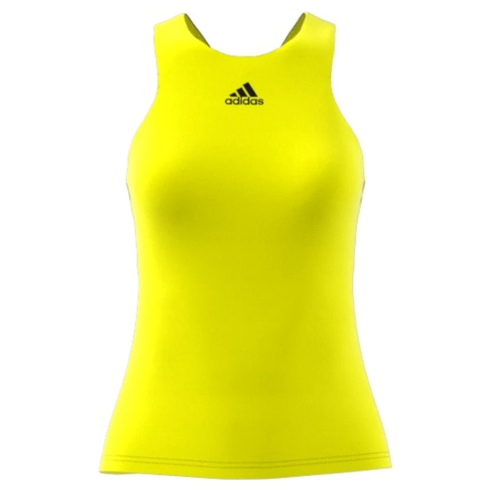 Adidas Women's Y-Tank Top (Beam Yellow/Black) 1 Adidas Women's Y-Tank Top (Beam Yellow/Black)
