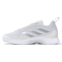 Adidas Avacourt Women's Tennis Shoe (White) -RacquetGuys Sales HQ8404 4 FOOTWEAR 3D Rendering SideLateralView transparent 1