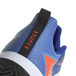 Adidas Defiant Speed Men's Tennis Shoe (Blue/White) 18 Adidas Defiant Speed Men's Tennis Shoe (Blue/White) -RacquetGuys Sales HQ8455 8 FOOTWEAR Photography DetailView1 transparent