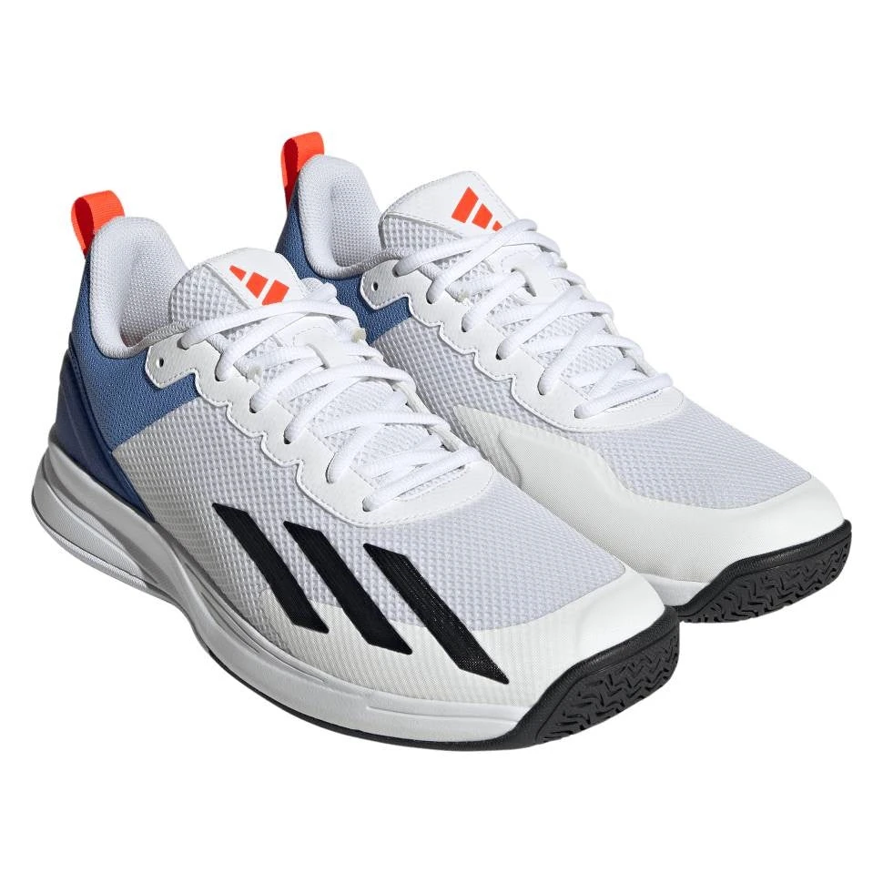 Adidas Courtflash Speed Men's Tennis Shoe (White/Black) 3 Adidas Courtflash Speed Men's Tennis Shoe (White/Black) - Image 3