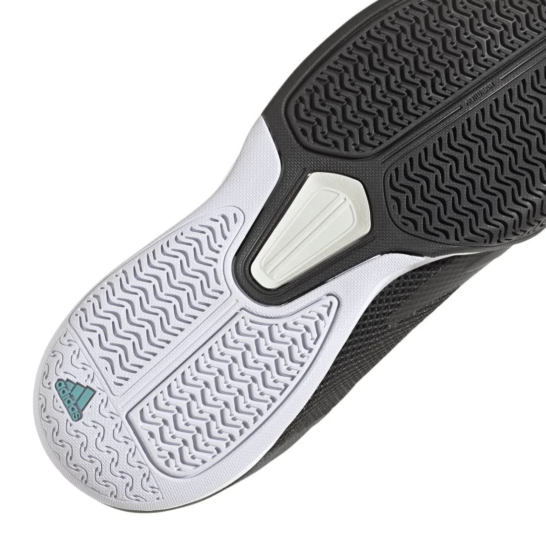 Adidas Courtflash Speed Men's Tennis Shoe (Black/White) 8 Adidas Courtflash Speed Men's Tennis Shoe (Black/White) - Image 8