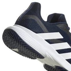 Adidas CourtJam Control Men's Tennis Shoe (Navy/White) 15 Adidas CourtJam Control Men's Tennis Shoe (Navy/White) -RacquetGuys Sales HQ8808 8 FOOTWEAR Photography DetailView1 transparent