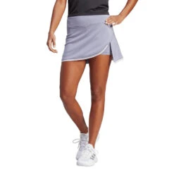 Adidas Women's Club Skirt (Purple) 9 Adidas Women's Club Skirt (Purple) -RacquetGuys Sales HT7187 3 APPAREL OnModel StandardView transparent