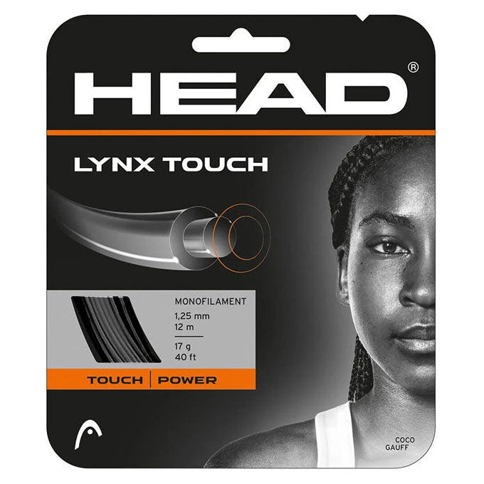 Head Lynx Touch 17/1.25 Tennis String (Grey) 1 Head Lynx Touch 17/1.25 Tennis String (Grey)