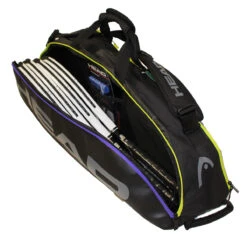 Head Tour Team Combi 6 Pack Racquet Bag (Black/Purple) 9 Head Tour Team Combi 6 Pack Racquet Bag (Black/Purple) -RacquetGuys Sales Head 6 Combi 1
