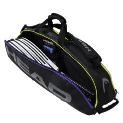 Head Tour Team Combi 6 Pack Racquet Bag (Black/Purple) 7 Head Tour Team Combi 6 Pack Racquet Bag (Black/Purple) -RacquetGuys Sales Head 6 Combi 3