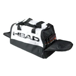 Head Novak Djokovic Duffel Bag (White/Black) 8 Head Novak Djokovic Duffel Bag (White/Black) -RacquetGuys Sales IMG 2931