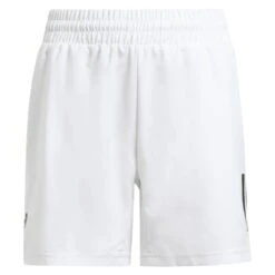 Adidas Boy's Club 3 Stripe Short (White)