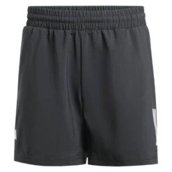 Adidas Boy's Club 3 Stripe Short (Black)