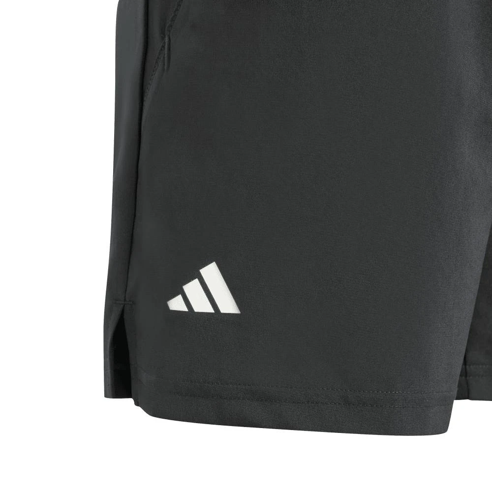 Adidas Boy's Club 3 Stripe Short (Black) 3 Adidas Boy's Club 3 Stripe Short (Black) - Image 3