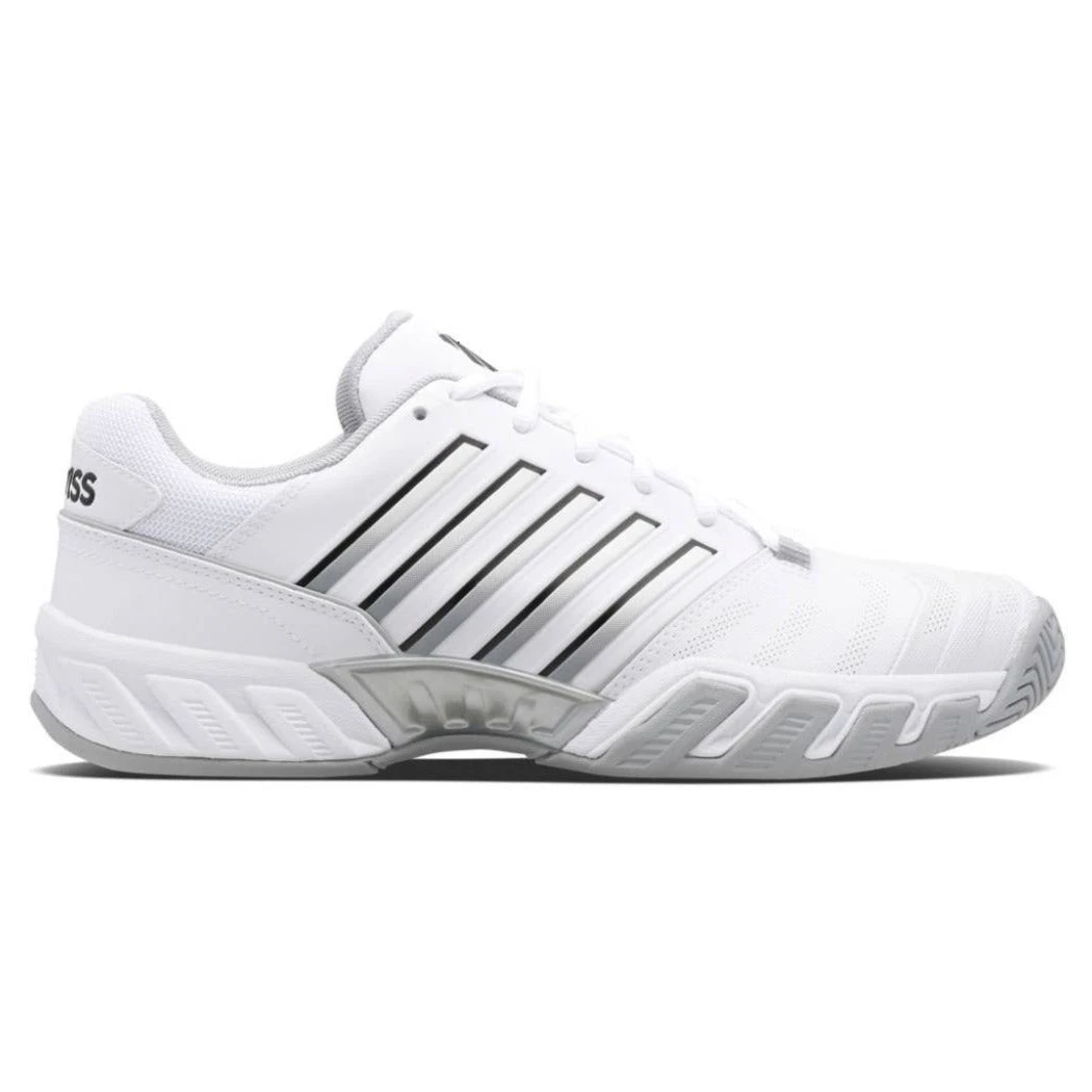 K-Swiss BigShot Light 4 Men's Tennis Shoe (White/Black) 1 K-Swiss BigShot Light 4 Men's Tennis Shoe (White/Black)