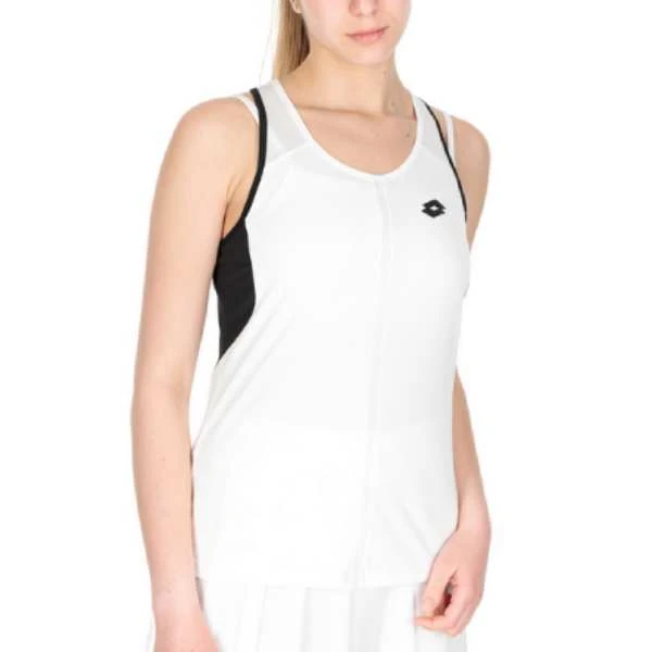 Lotto Women's Top IV Tank Top (Bright White/Black) 1 Lotto Women's Top IV Tank Top (Bright White/Black)