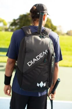 Diadem Nova Tour Backpack Racquet Bag (Black/Chrome) 5 Diadem Nova Tour Backpack Racquet Bag (Black/Chrome) -RacquetGuys Sales Nova Backpack 2 1800x1800 c8006b4e 4e17 43eb 87f5 3a975f8b804d