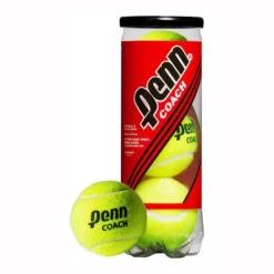 Penn Coach Teaching Tennis Balls