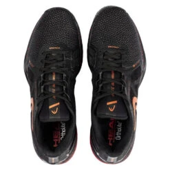 Head Sprint Pro 3.5 SF Men's Tennis Shoe (Black/Orange) -RacquetGuys Sales Presentation 273002SprintPro3.5SFBKORtopview01563200