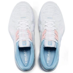 Head Sprint Pro 3.0 Women's Tennis Shoe (White/Light Blue) -RacquetGuys Sales Presentation 274041 Sprint Pro 3 0 Women WHLB White LightBlue 5