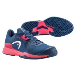 Head Sprint Team 3.5 Women's Tennis Shoe (Navy) 7 Head Sprint Team 3.5 Women's Tennis Shoe (Navy) -RacquetGuys Sales Presentation 274302 Sprint Team 3.5 Women DBAZ 1 2