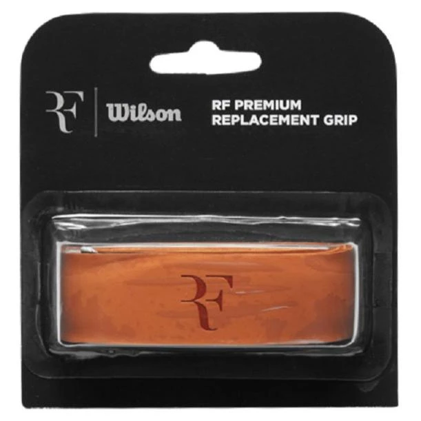 Wilson RF Premium Replacement Grip (Brown) 1 Wilson RF Premium Replacement Grip (Brown)