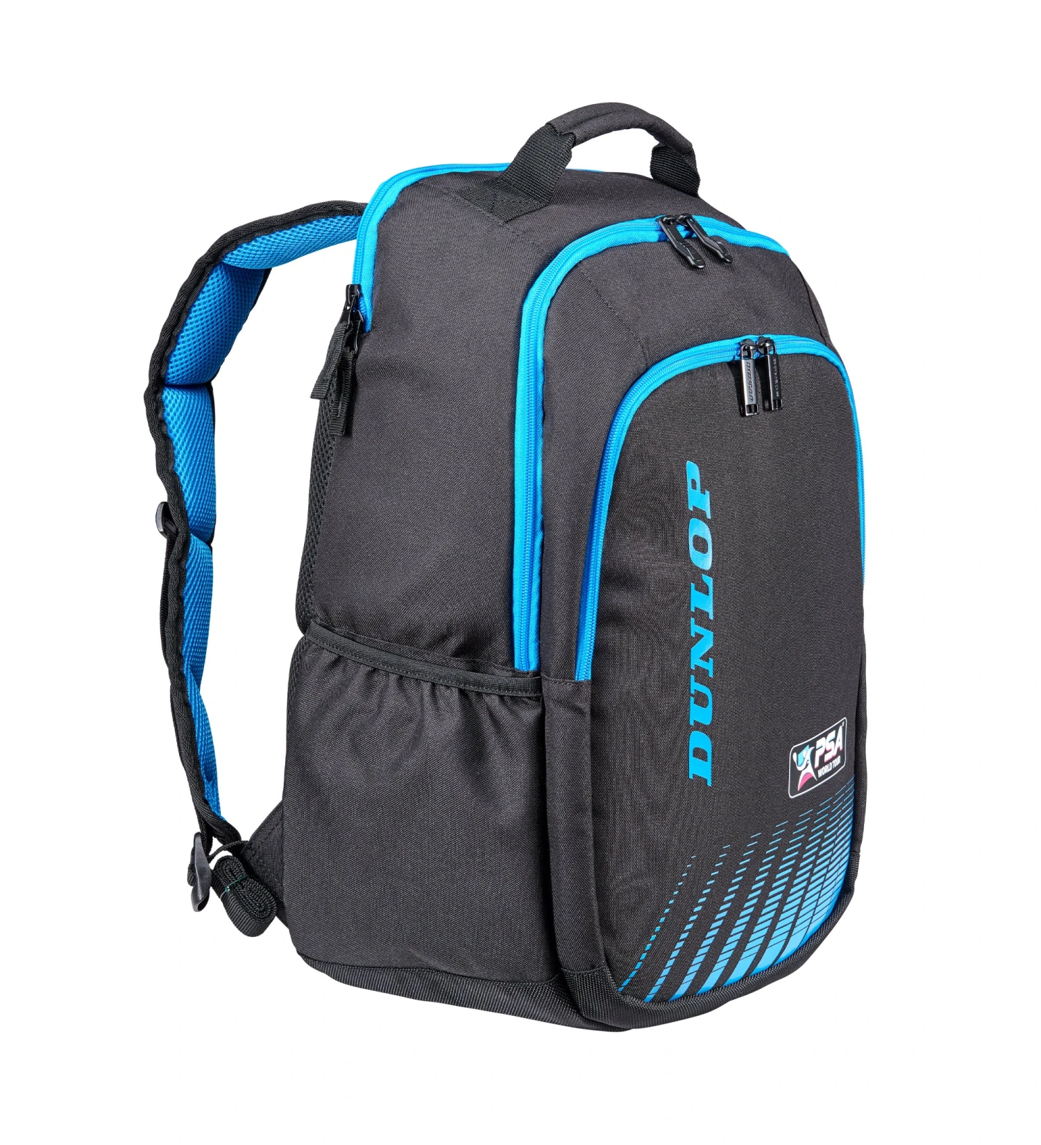 Dunlop PSA Backpack Racquet Bag (Black/Blue) 1 Dunlop PSA Backpack Racquet Bag (Black/Blue)