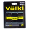 Volkl Super Grip II Overgrip 3 Pack (Black)