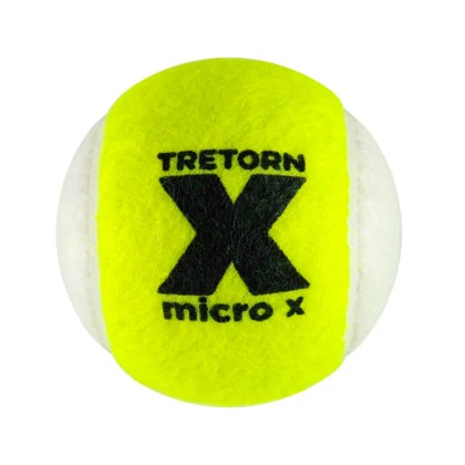 Tretorn Micro-X Pressureless Yellow/White Tennis Balls - 72 Ball Bag 2 Tretorn Micro-X Pressureless Yellow/White Tennis Balls - 72 Ball Bag - Image 2