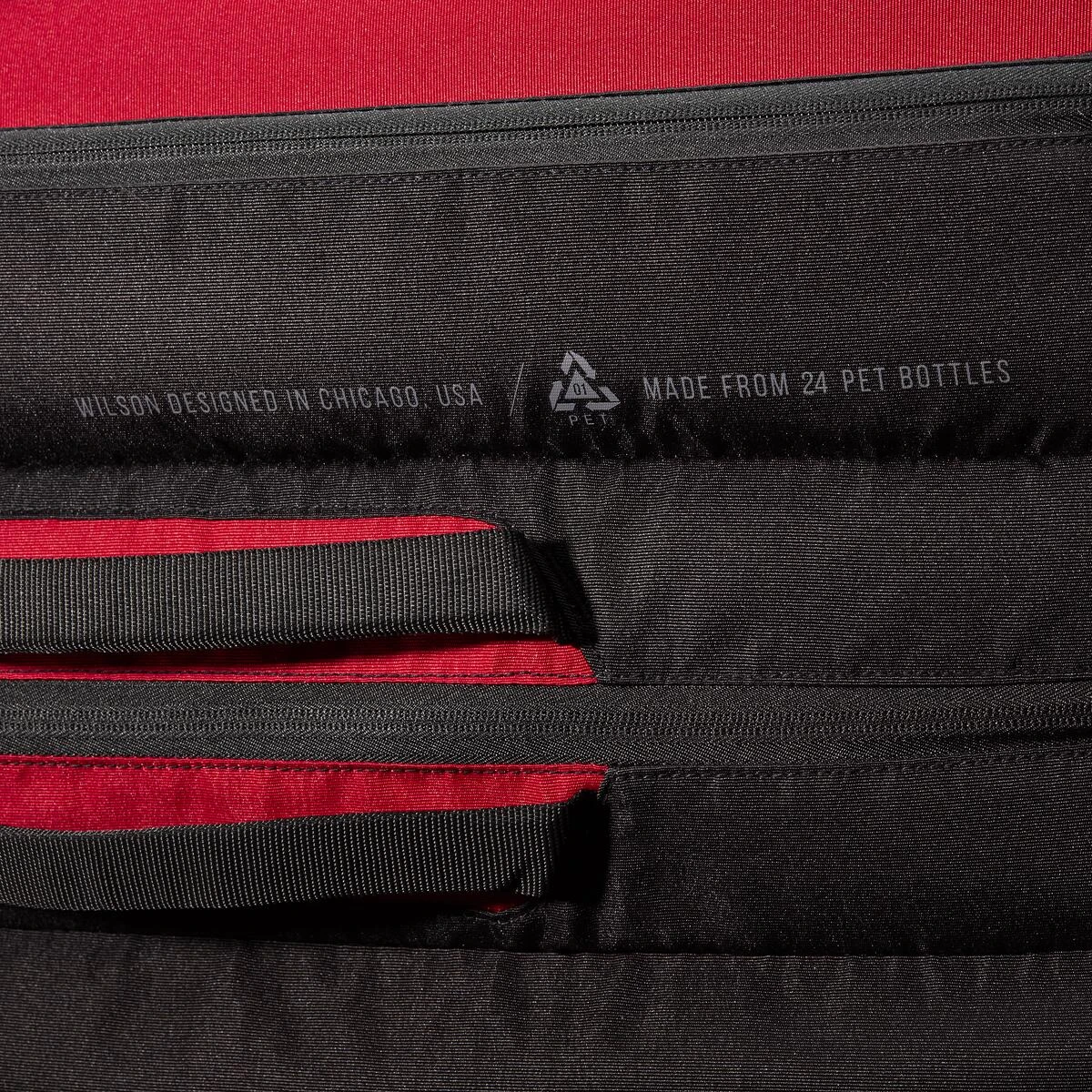 Wilson Clash V2 Super Tour 15 Pack Racquet Bag (Red/Black) 10 Wilson Clash V2 Super Tour 15 Pack Racquet Bag (Red/Black) - Image 10