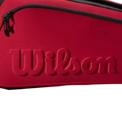Wilson Clash V2 Super Tour 9 Pack Racquet Bag (Red/Black) -RacquetGuys Sales WR8016401 3 Super Tour Clash 9PK RD BL.png.cq5dam.web .1200.1200