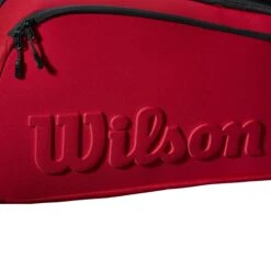 Wilson Clash V2 Super Tour 6 Pack Racquet Bag (Red/Black) -RacquetGuys Sales WR8016501 3 Super Tour Clash 6PK RD BL.png.cq5dam.web .1200.1200