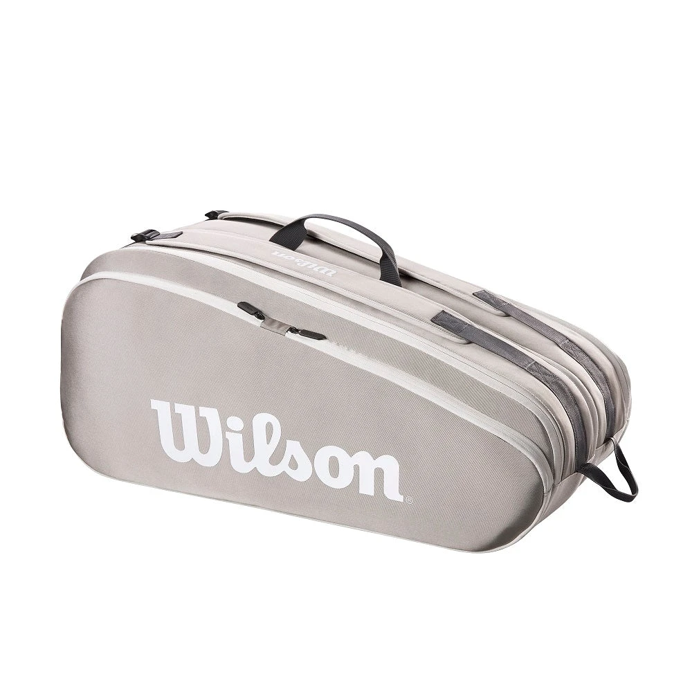 Wilson Tour 12 Pack Racquet Bag (Stone) 2 Wilson Tour 12 Pack Racquet Bag (Stone) - Image 2