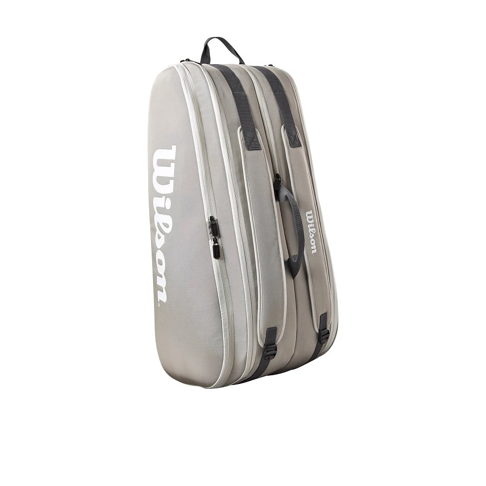 Wilson Tour 12 Pack Racquet Bag (Stone) 3 Wilson Tour 12 Pack Racquet Bag (Stone) - Image 3