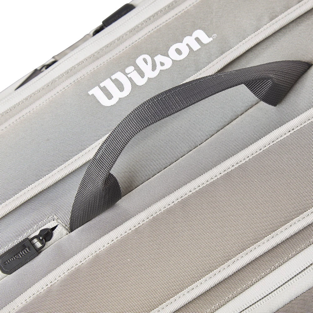 Wilson Tour 12 Pack Racquet Bag (Stone) 7 Wilson Tour 12 Pack Racquet Bag (Stone) - Image 7
