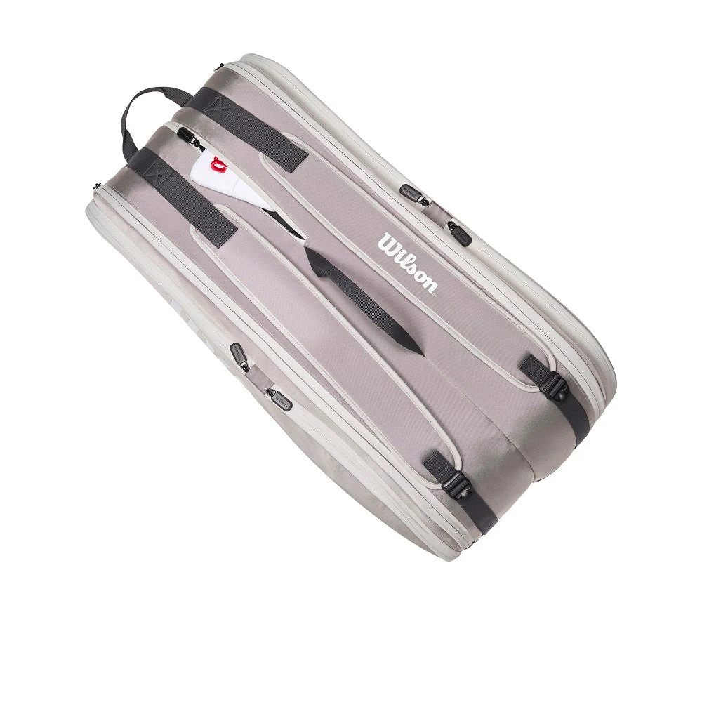 Wilson Tour 12 Pack Racquet Bag (Stone) 5 Wilson Tour 12 Pack Racquet Bag (Stone) - Image 5