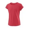 Wilson Girls Cap Sleeve Top (Fiery Coral)