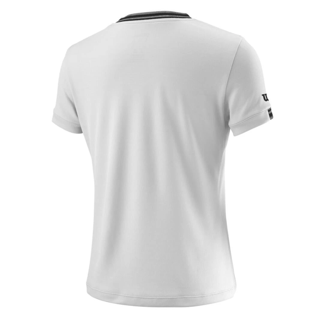 Wilson Girl's Team V-Neck (White) - Image 2