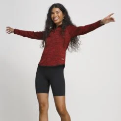 Wilson Women's Training Hooded Jacket (Red/Black) 7 Wilson Women's Training Hooded Jacket (Red/Black) -RacquetGuys Sales WRA799501 5 Training hooded jacket Women Black.png.cq5dam.web .1200.1200