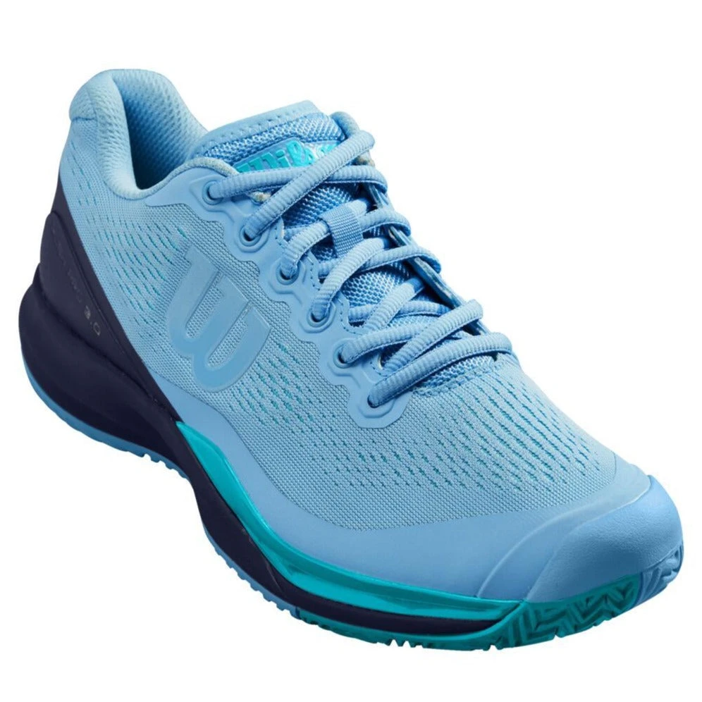 Wilson Rush Pro 3.0 Women's Tennis Shoe (Blue) 1 Wilson Rush Pro 3.0 Women's Tennis Shoe (Blue)