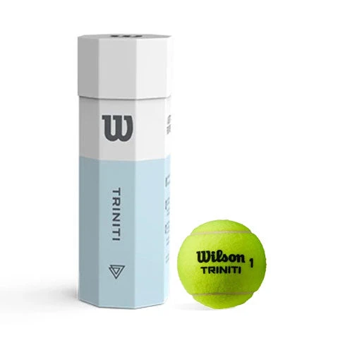Wilson Triniti Tennis Balls - 3 Ball Sleeve 1 Wilson Triniti Tennis Balls - 3 Ball Sleeve