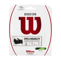 Wilson Revolve Spin 16 Tennis String (Green)